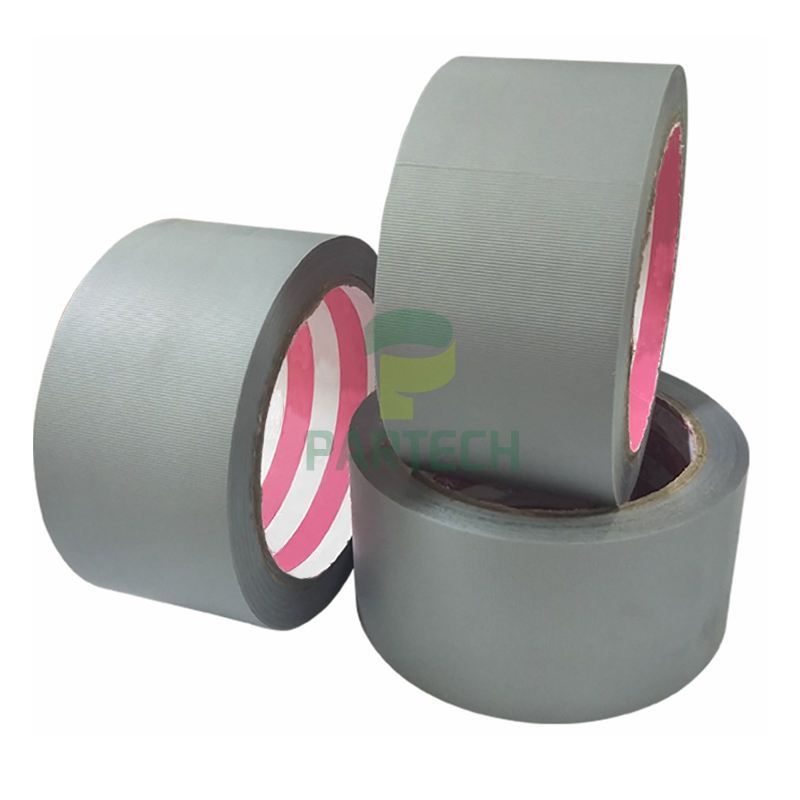 ສີດໍາ PVC Tear Tape ງ່າຍ